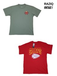 Camisas de T-shirt de cuello redondo de marca mixt..