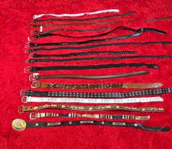 Vintage belt mix