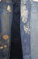 Jeans Flare/Bootcut Sem Marca (2284)