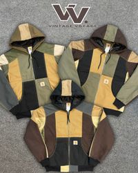 Carhartt Rework Style Patchwork Active Jackets - #..