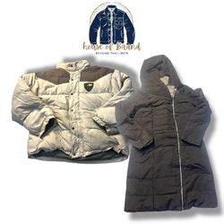 Brand x and unbranded jackets