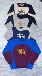 Stussy Rework Style Sweatshirts