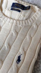 Suéteres Ralph Lauren de 1/4 zip e em trançado