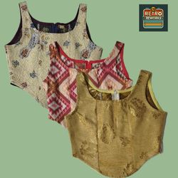 SS25 Cortina Tapeçaria Corset Reciclada