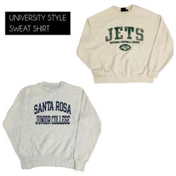 カレッジと大学スタイルのスウェットシャツとフーディ