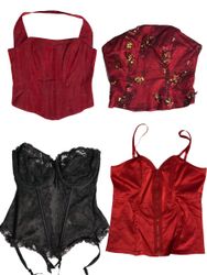 All down for Reds!! Y2K Corsets S-1278