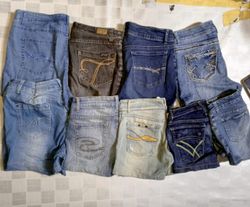 SILVER TAB AND OTHER BRAND MINI MICRO SHORTS (MR70..