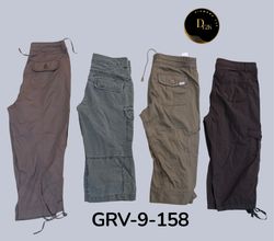 Women’s Brown Cargo Capri – Casual Utility Streetw..