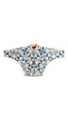 Vestido Camisa Matelassado Reciclado