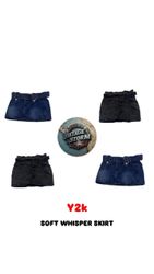 Y2K Soft Whisper Denim Skirts