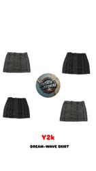 Y2K Dream Wave Denim Skirts