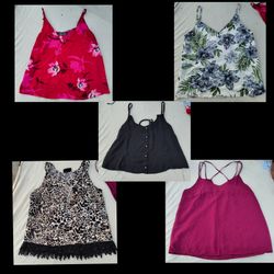 Vintage Y2K Lace Camisole Printed Mix
