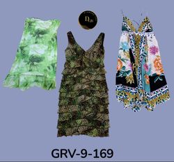 Elegant Women’s Mixed Print Poly Dress – Timeless ..