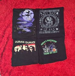 Black printed t-shirts