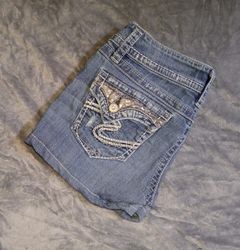 SILVER AND OTHER BRAND MINI SHORTS (ID 774)