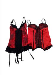 Romantic Lace-Up Corset