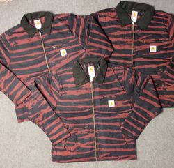Carhartt red tiger rework style jackets