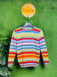 Pull Style à Motifs F27