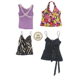 Y2K Cami Mesh Tops AT 63