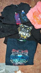 Kenzo Men's Embroidered Tiger Original Crew Sweats..