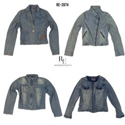 Y2k Britney Era Denim Jackets 2074