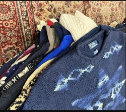 Sweaters de tricô à mão Ralph Lauren