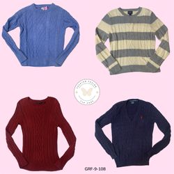 Y2K Retro Cable Knit Sweater – Vintage Cozy Essent..