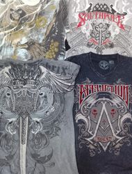 CR5216 Vintage Punk/Metal Skull Shirts