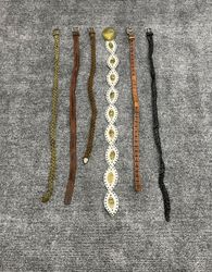 Y2K Boho Braided & Western Statement Belt Bundle