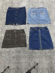 Y2K Denim Mini & Midi Skirt Bundle