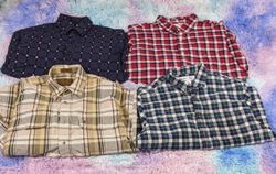 Check print famous button up shirt