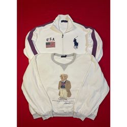 Ralph lauren zip ups and sweatshirts mixed