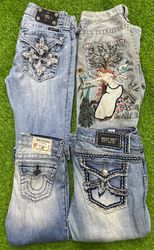 Miss me e jeans a zampa d'elefante donna di True R..