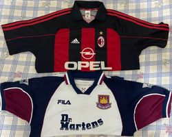 Vintage-Fußballtrikots