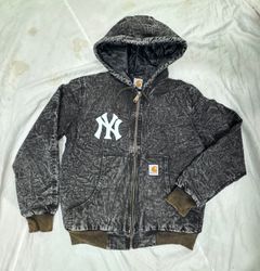 Rework Style Carhartt AcidWashed Jacket (yankees p..