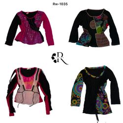 Y2K printed full sleeve tops (Rw-1035)