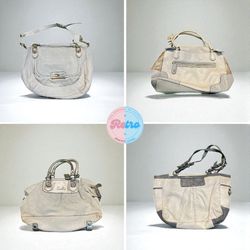 Coach Neutral Beige / Cream Handbags – 12 Pcs