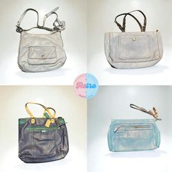 Coach Cool Tones – Grey, Navy & Blue Handbags – 21..