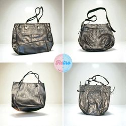 Coach Black & Metallic Leather Tote Bags – 14 Pcs