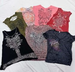 IQ0770 Y2K Baby Tees