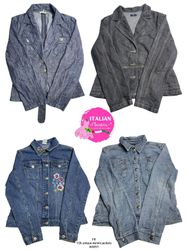 Y2k unique denim jackets