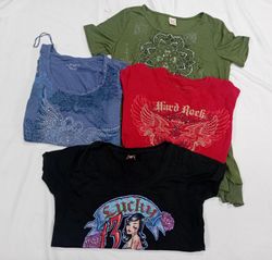 IQ0772 Y2k Baby Tees