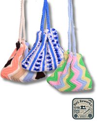 Upcycling Häkelstricktaschen