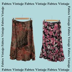 (FV-009) Y2k Printed Skirt