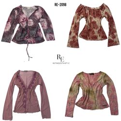 Y2K Soft girl Full Sleeve Tops(RE-2098)