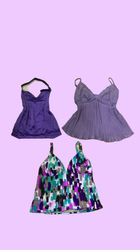 y2k lilac cami Tops M-130