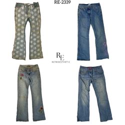 Y2K Britney Era Denim Jeans (RE-2339)
