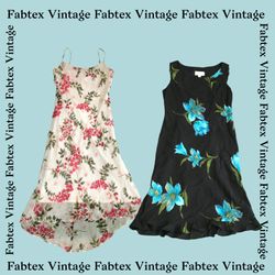 (FV-011) Y2k printed Dress