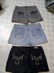 SILVER WALLFLOWER AND OTHER BRAND MINI MICRO SHORT..