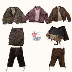 Y2K Vintage Leather Mix